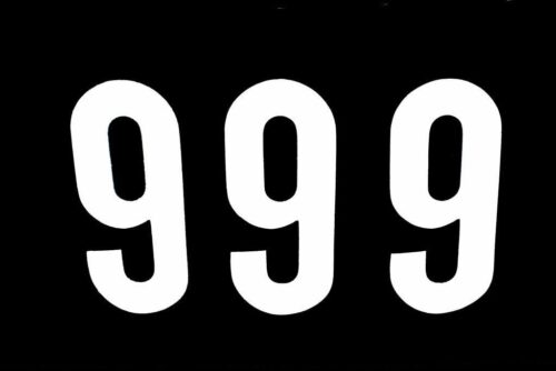 9 THICK WHITE 8″ [x3]