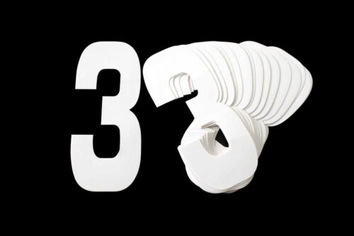 3 WHITE 8″No.20cm. PACK