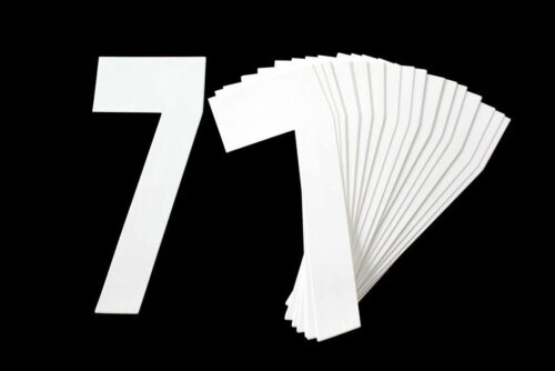 7 WHITE 8″No.20cm. PACK
