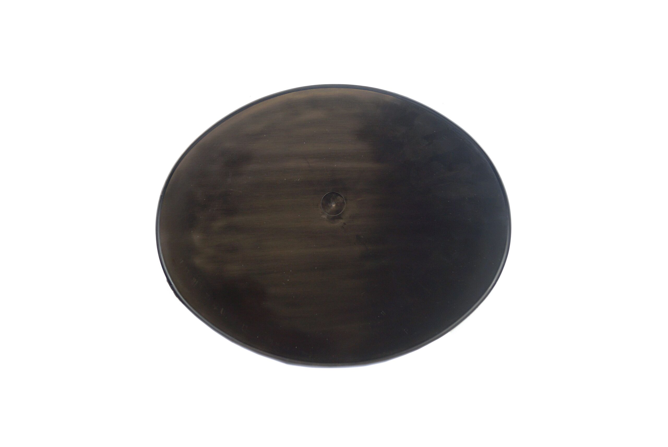 OVAL PLATE BLACK
