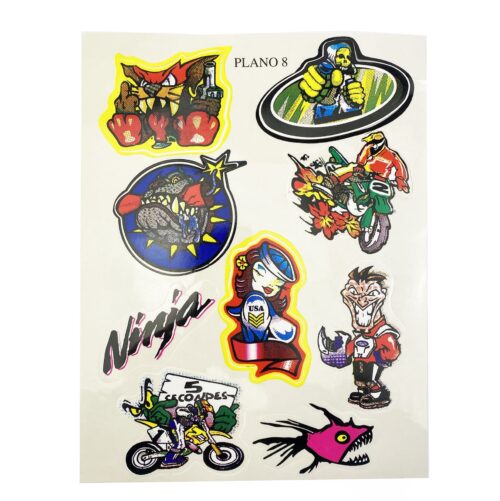 STICKER SHEET KIT 8 [SIZE A4] 122006347