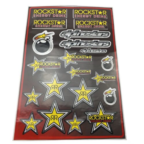 STICKER SHEET ROCKSTAR [A3], 122010929