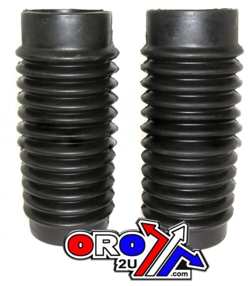 175mm FORK BOOT SET BLACK, 97-3635, TRUIMPH, BSA, KS16-3008