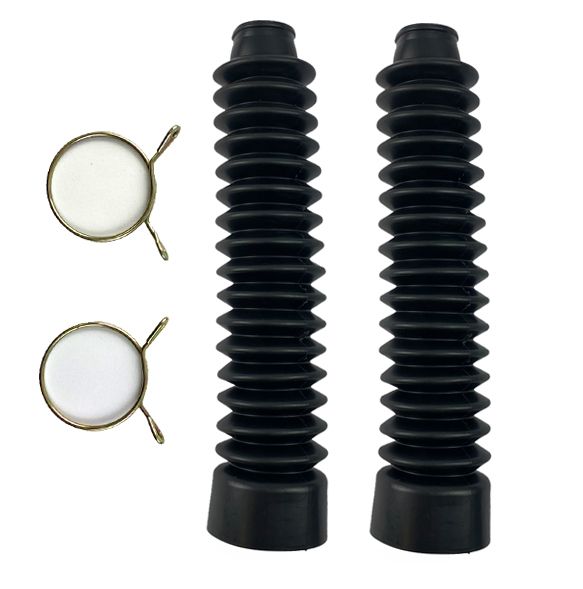 250mm FORK BOOT GAITERS BLACK - Image 2