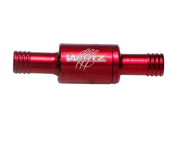 WIRTZ GAS STOP RED ALUMINIUM