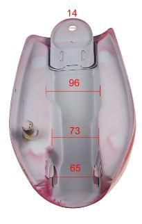 FUEL TANK HQ Monkey Z50R CAP KEY, IGNITION, LOCK, KEY, 17540-165-305ZC 17520-165-000ZC 17540-165-305ZC - Image 3