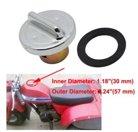 FUEL GAS TANK FILLER CAP COVER, HONDA CT70 Z50 QA50 ATC70 110 NC NA 50