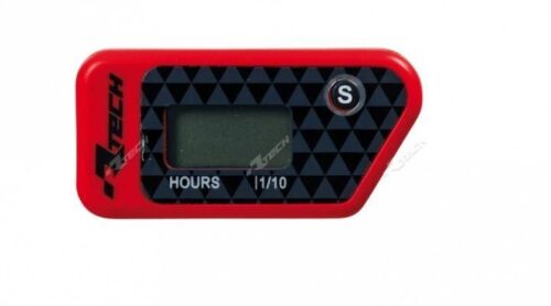 WIRELESS HOUR METER RED, RTECH R-HOURMT002RS, R-HOURMT002RS