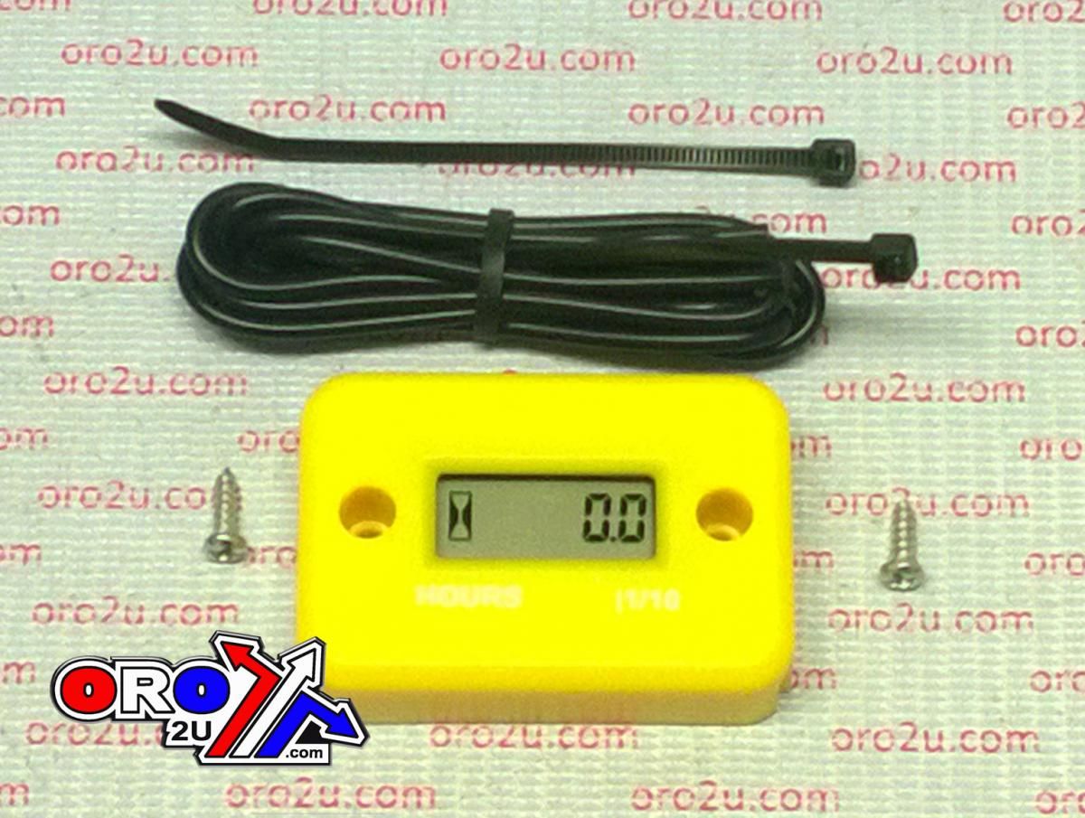 HOUR METER SERVICE REMINDER, YELLOW - Image 2