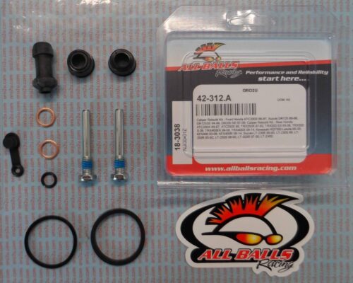 BRAKE CALIPER REBUILD KIT ALLBALLS, ALLBALLS 18-3038 HON/SUZ FRONT-HON/KAW/SUZ/YAM REAR