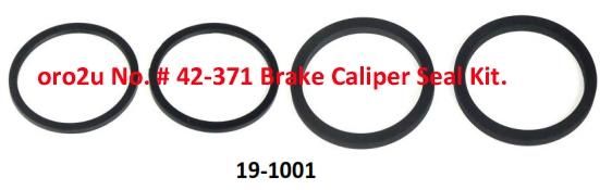 Brake Caliper Seal Kit 30mm, 45109-166-006, 45209-166-006, KS19-1001