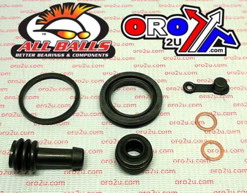 BRAKE CALIPER REBUILD KIT ALLBALLS, ALLBALLS 18-3076 ARCTIC-CAT/KAW/SUZ FRONT/KAW REAR