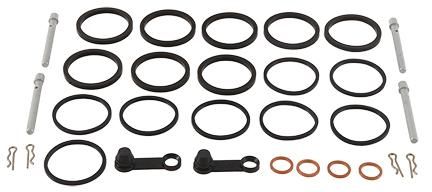 BRAKE CALIPER REBUILD KIT ALLBALLS, ALLBALLS 18-3086 YAM FJ1200/XVZ 1300 92-99 FRONT