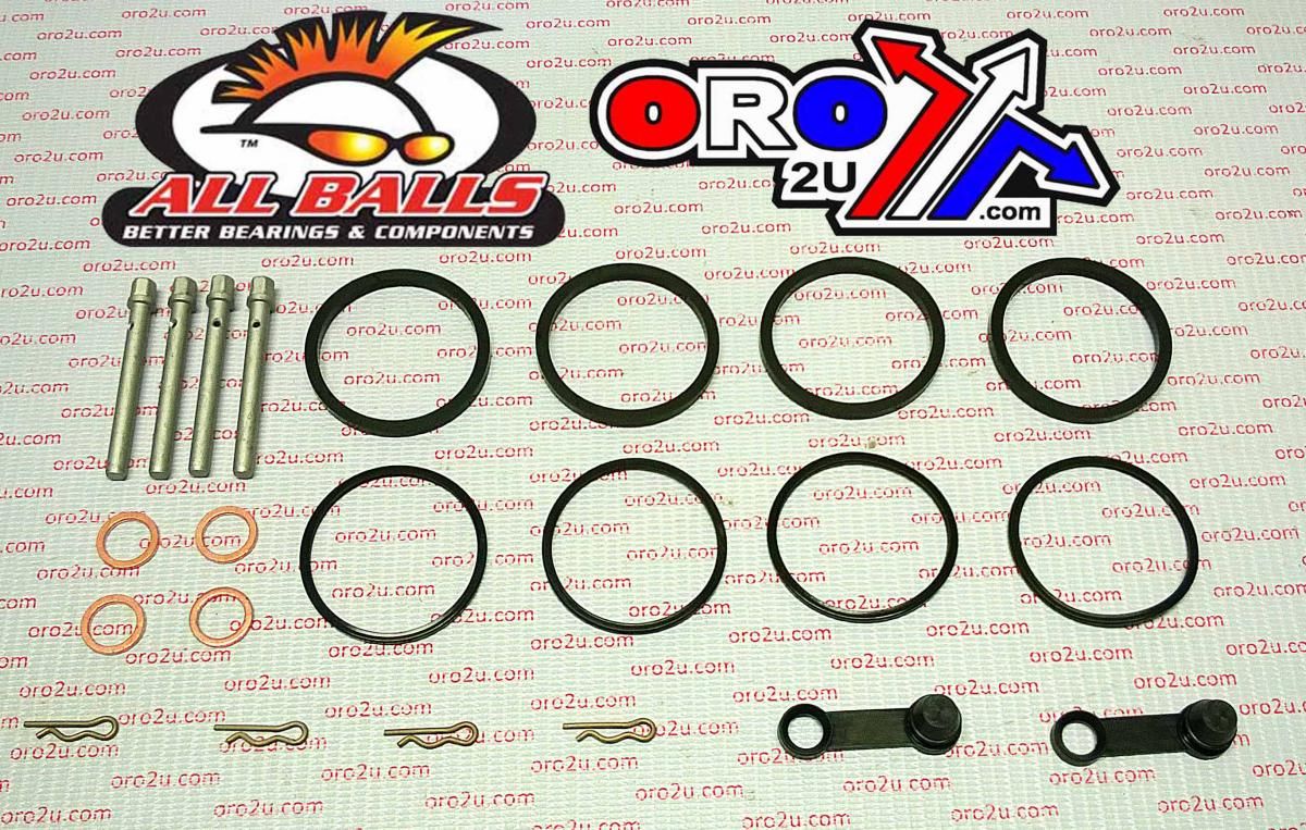 BRAKE CALIPER REBUILD KIT ALLBALLS, ALLBALLS 18-3090 YAM XJ700/XV 700-1200 83-99 FRONT