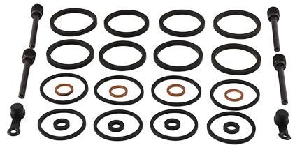 BRAKE CALIPER REBUILD KIT ALLBALLS, ALLBALLS 18-3112 HON/KAW/SUZ ROAD 08-22 FRONT - Image 2