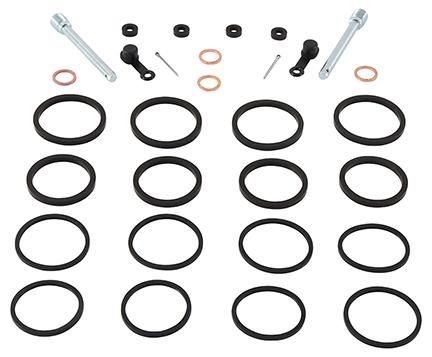 BRAKE CALIPER REBUILD KIT ALLBALLS, ALLBALLS 18-3117 SUZ GSXR600-1100 88-93 FRONT