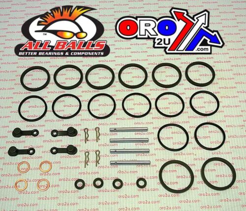 BRAKE CALIPER REBUILD KIT ALLBALLS, ALLBALLS 18-3119 SUZ GSXR750-1100 86-88 FRONT