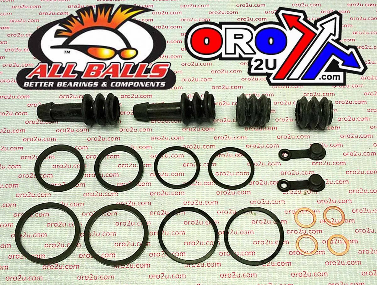 BRAKE CALIPER REBUILD KIT ALLBALLS, ALLBALLS 18-3120 KAW/SUZ ROAD 87-06 FRONT
