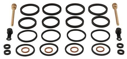 BRAKE CALIPER REBUILD KIT ALLBALLS, ALLBALLS 18-3124 KAW KLZ/VN/SUZ/GSF/GSX/SV FRONT