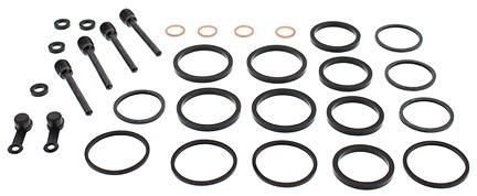 BRAKE CALIPER REBUILD KIT ALLBALLS, ALLBALLS 18-3127 SUZ GSX-R1000 2004 FRONT