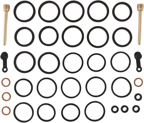 BRAKE CALIPER REBUILD KIT ALLBALLS, ALLBALLS 18-3129 SUZ GSX-R1000 01-02 FRONT