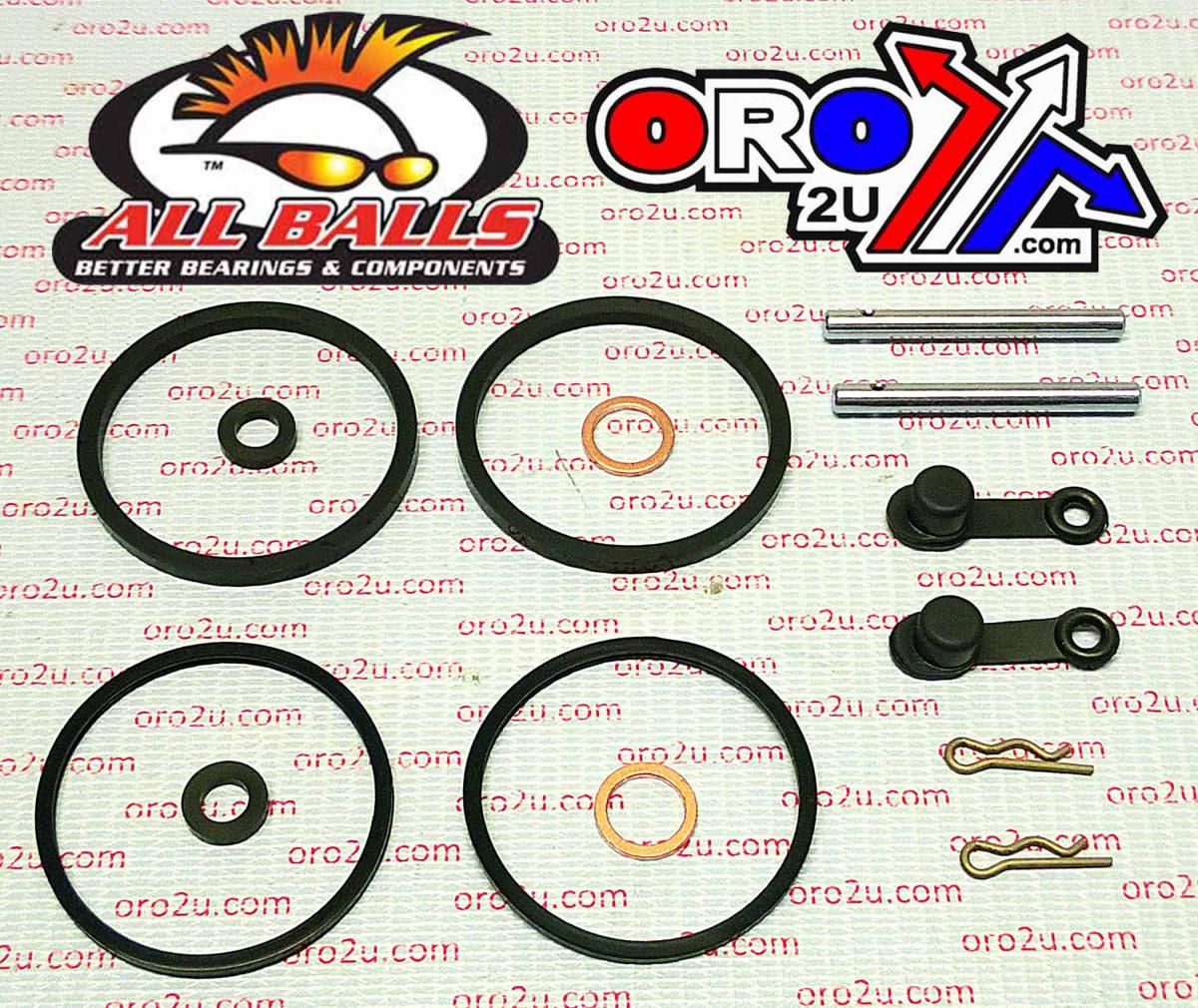 BRAKE CALIPER REBUILD KIT ALLBALLS, ALLBALLS 18-3133 SUZ VS800 FRONT/1400 93-09 REAR - Image 2