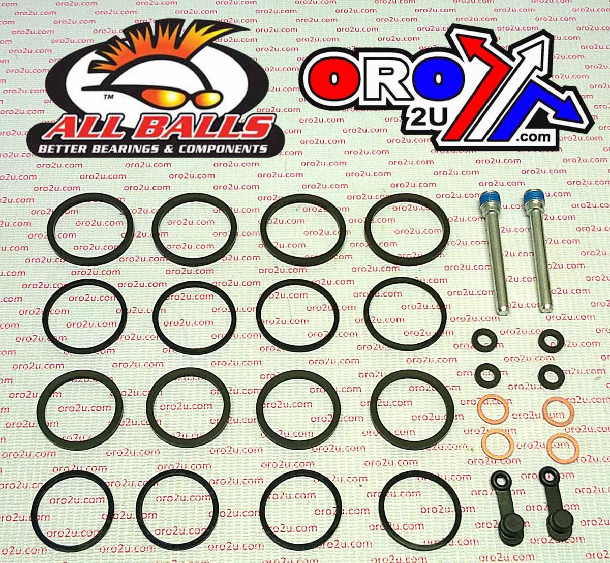 BRAKE CALIPER REBUILD KIT ALLBALLS, ALLBALLS 18-3141 SUZ GSX-R600 02-03 FRONT