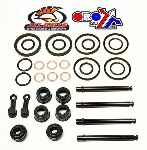 BRAKE CALIPER REBUILD KIT ALLBALLS, ALLBALLS 18-3164 HON CB/GL/VF/VT 500-1100 FRONT