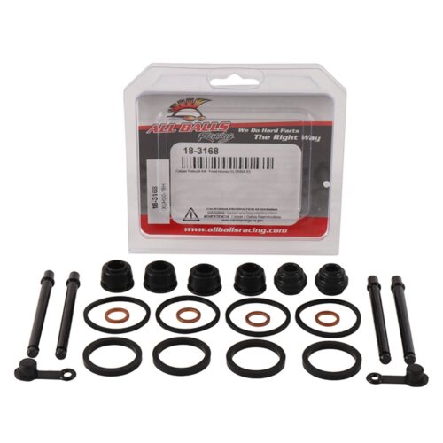 BRAKE CALIPER REBUILD KIT ALLBALLS, ALLBALLS 18-3168 HON GL1100A 1983 FRONT