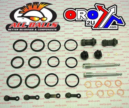 BRAKE CALIPER REBUILD KIT ALLBALLS, ALLBALLS 18-3173 HON XL1000 07-11 FRONT