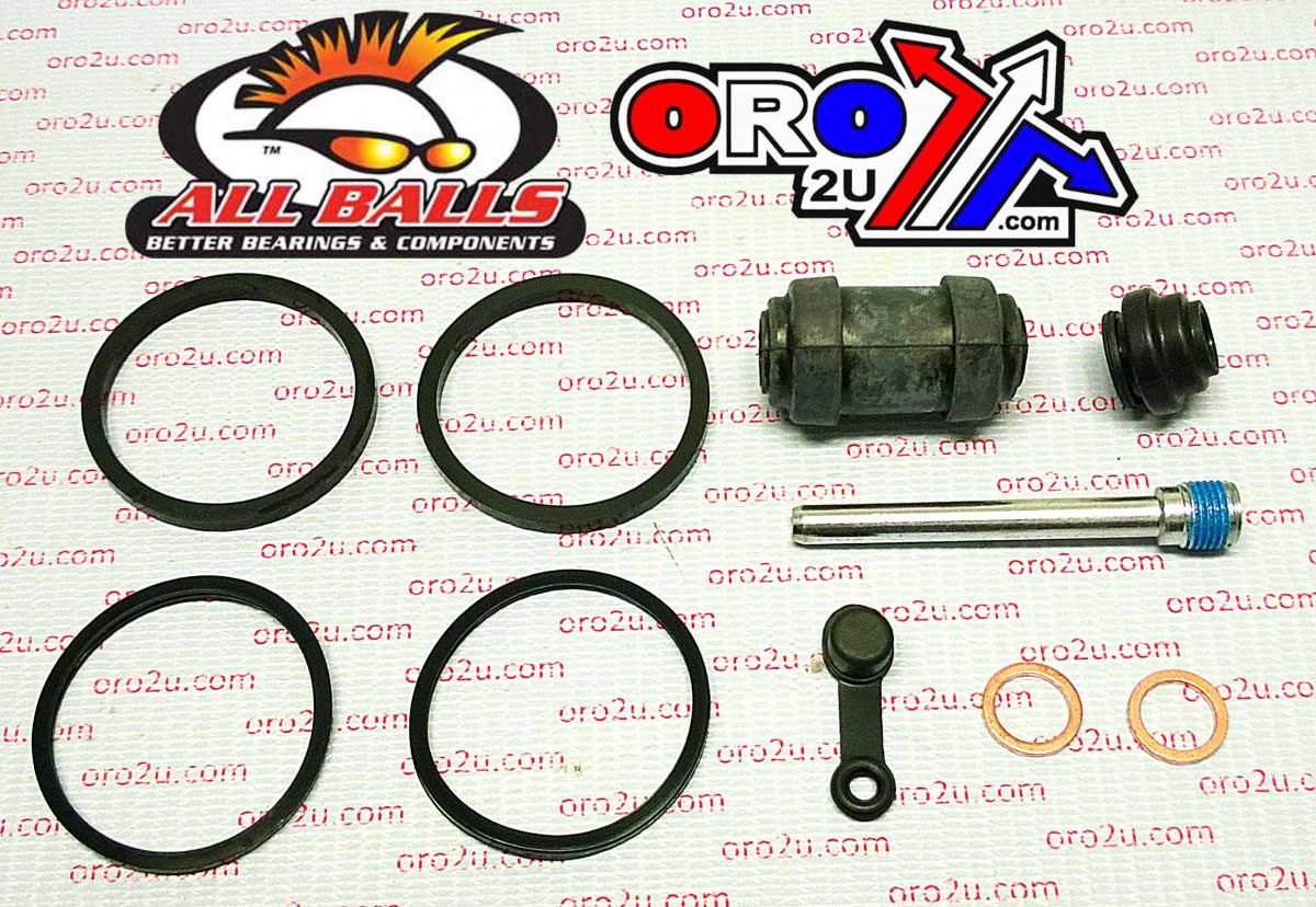 BRAKE CALIPER REBUILD KIT ALLBALLS, ALLBALLS 18-3182 HON NX650/YAM FZS600 REAR - Image 2