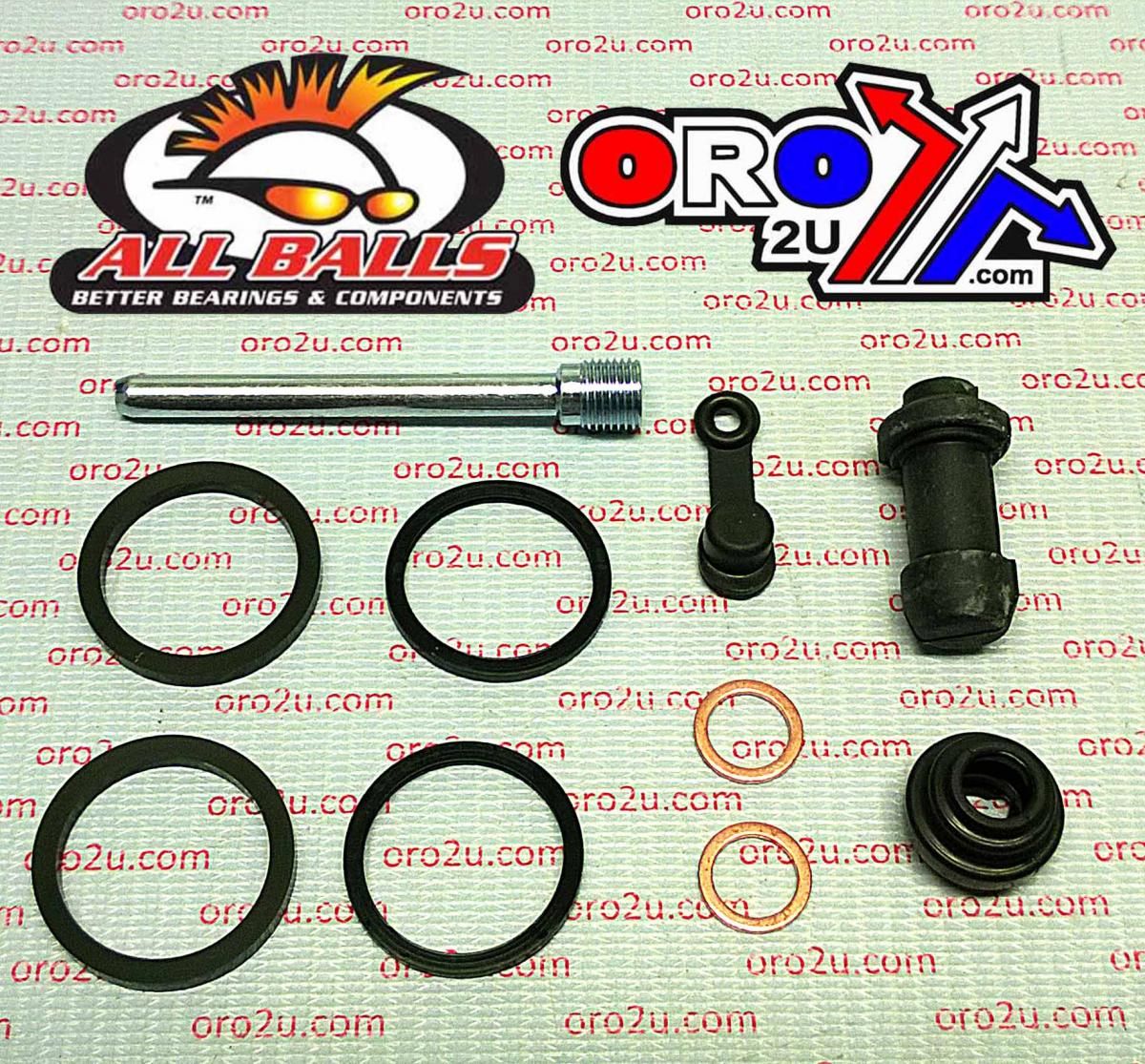 BRAKE CALIPER REBUILD KIT ALLBALLS, ALLBALLS 18-3247 HON GL1500 99-01 REAR