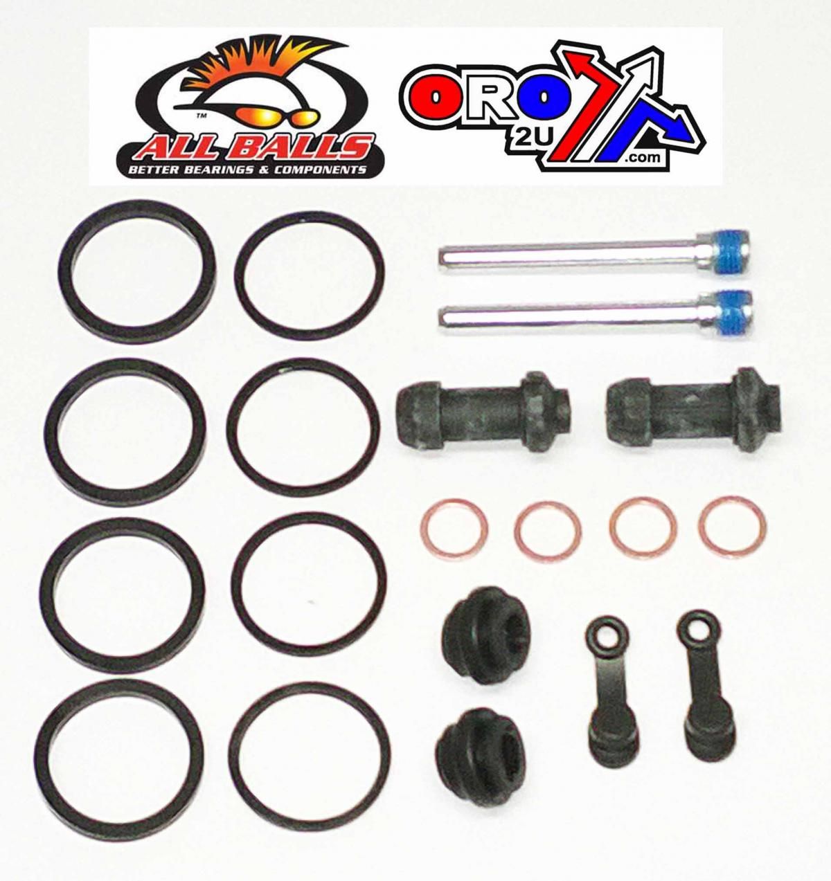BRAKE CALIPER REBUILD KIT ALLBALLS, ALLBALLS 18-3256 KAW KLR650 2022/Z750 11-12 FRONT - Image 2