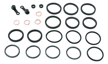 BRAKE CALIPER REBUILD KIT ALLBALLS, ALLBALLS 18-3262 HON CB/CBR/CRF 650/1000 16-22 FRONT - Image 2