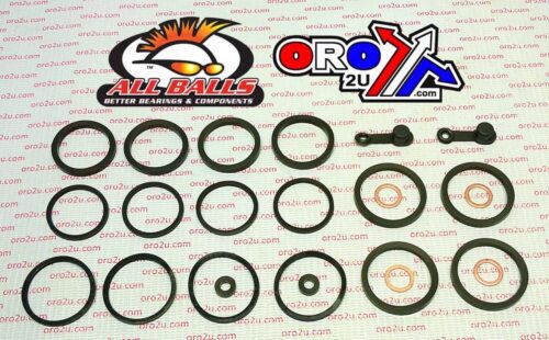 BRAKE CALIPER REBUILD KIT ALLBALLS, ALLBALLS 18-3262 HON CB/CBR/CRF 650/1000 16-22 FRONT