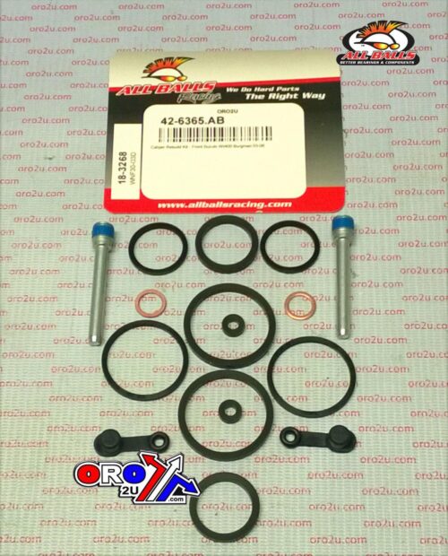 BRAKE CALIPER REBUILD KIT ALLBALLS, ALLBALLS 18-3268 SUZ AN400 BURGMAN 03-06 FRONT