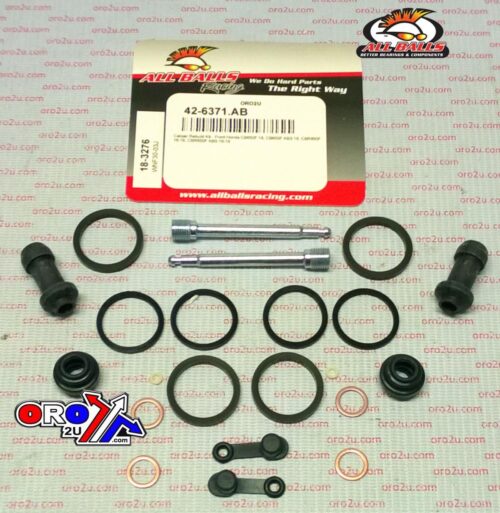 BRAKE CALIPER REBUILD KIT ALLBALLS, ALLBALLS 18-3276 HON CB/CBR650F 16-18 FRONT
