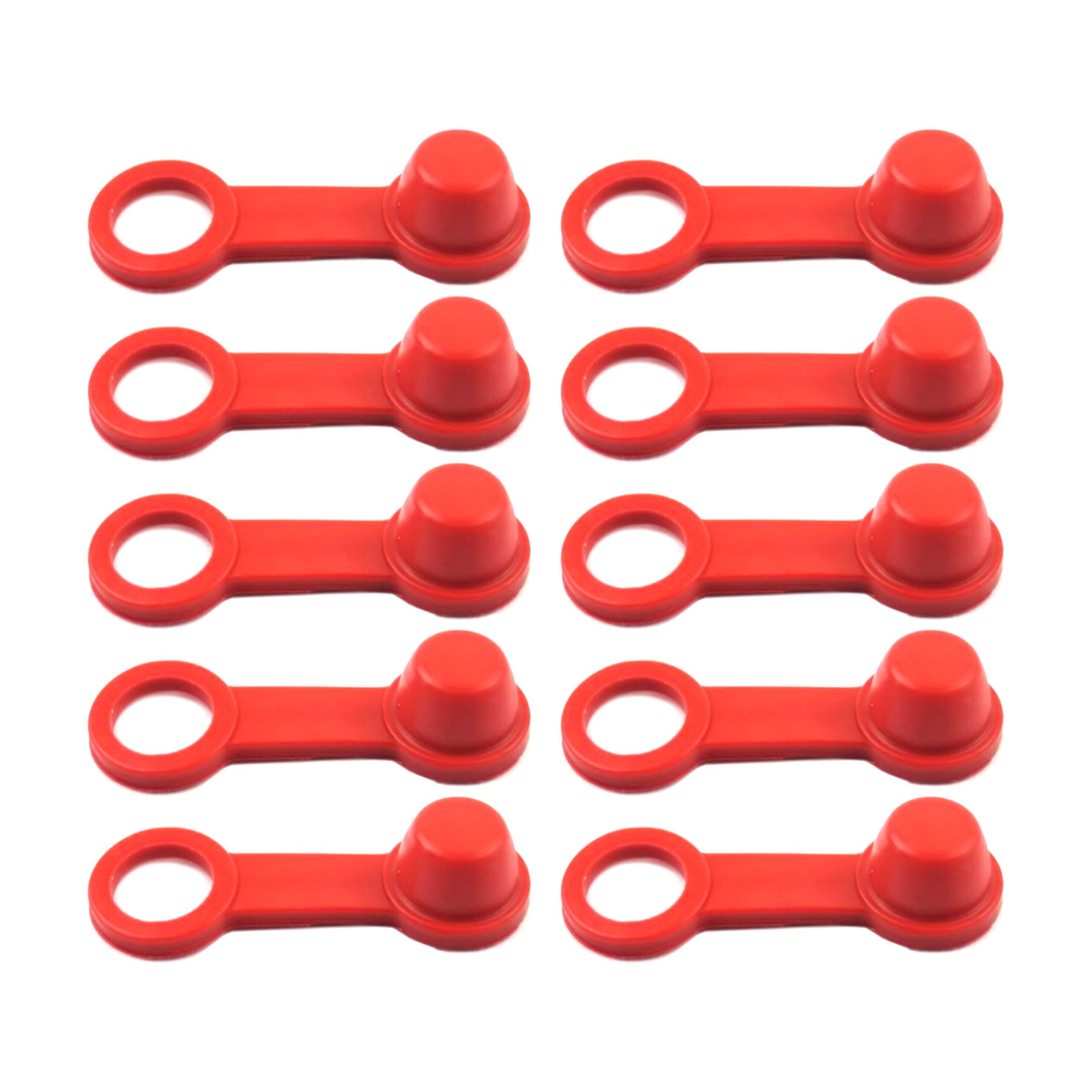 TRADE PACK 10 RUBBER CAPS RED, TRADE £0.40 EA. BLEED NIPPLE COVER CAP - Image 3