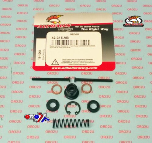 BRAKE MASTER CYL REBUILD KIT ALLBALLS, ALLBALLS 18-1064 HON CBR900 98-99/VFR750 88-90 FRONT
