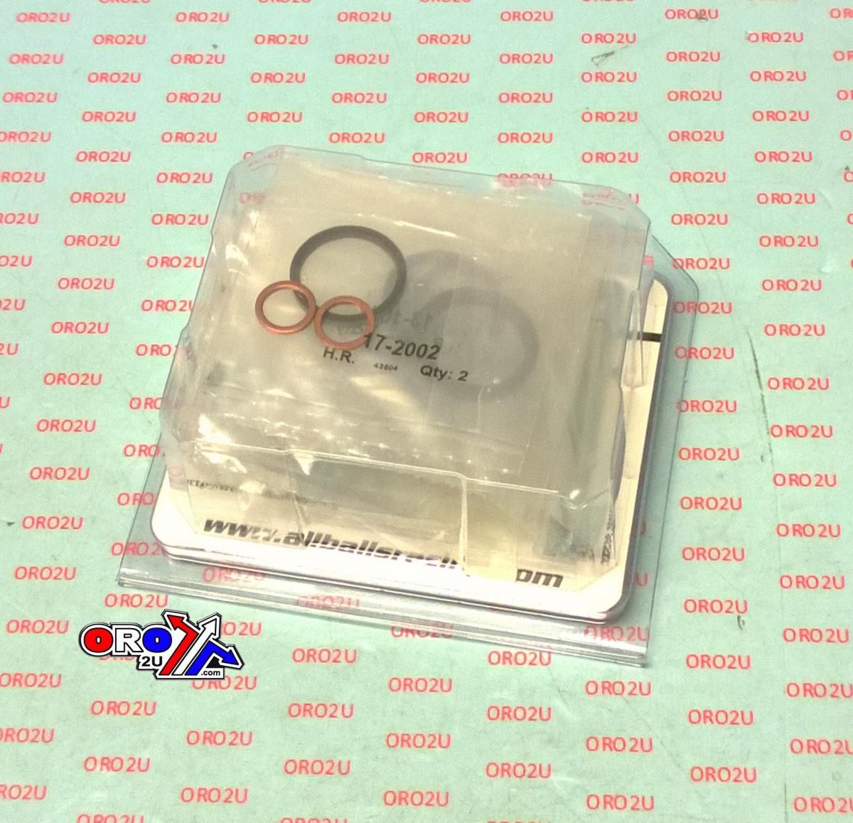 BRAKE CALIPER REBUILD KIT ALLBALLS, ALLBALLS 18-3269 HON NSS 250 01-07 FRONT - Image 2