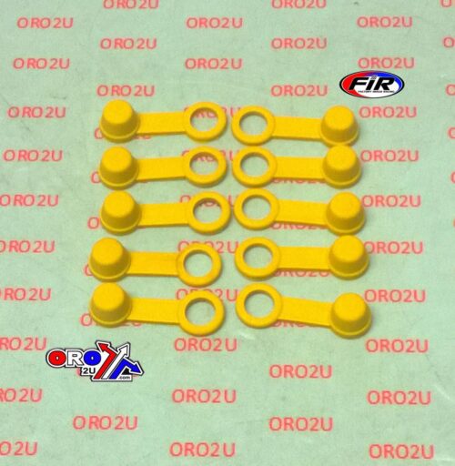 TRADE PACK 10 RUBBER CAPS YELLOW, TRADE Â£0.40 EA. BLEED NIPPLE COVER CAP