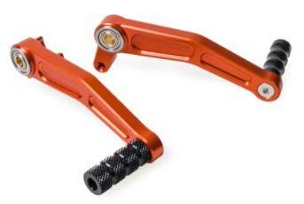 Foot Brake Lever Gear Shift SET ORANGE, KTM 125 Duke RC 200 390 125 - Image 4