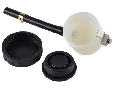 CLUTCH FRONT BRAKE FLUID RESERVOIR TANK WITH TUBE KAWASAKI NINJA ZX14R SUZUKI GSXR BMW - Image 2