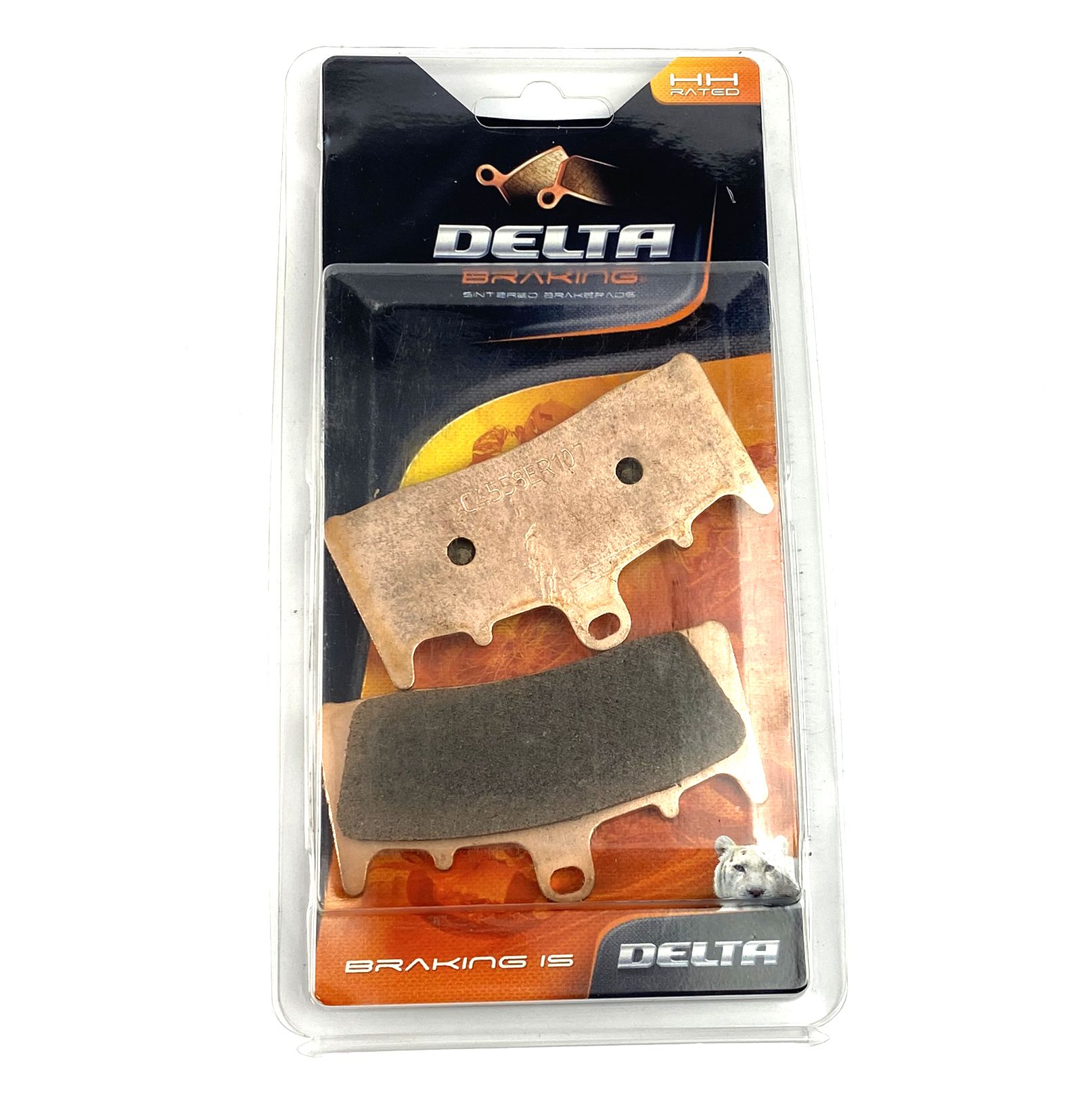 BRAKE PADS SINTERED METAL N4, DELTA BRAKING RD-N4 HIGH FRICTION, DB2041 RD-N4, BP107X00F