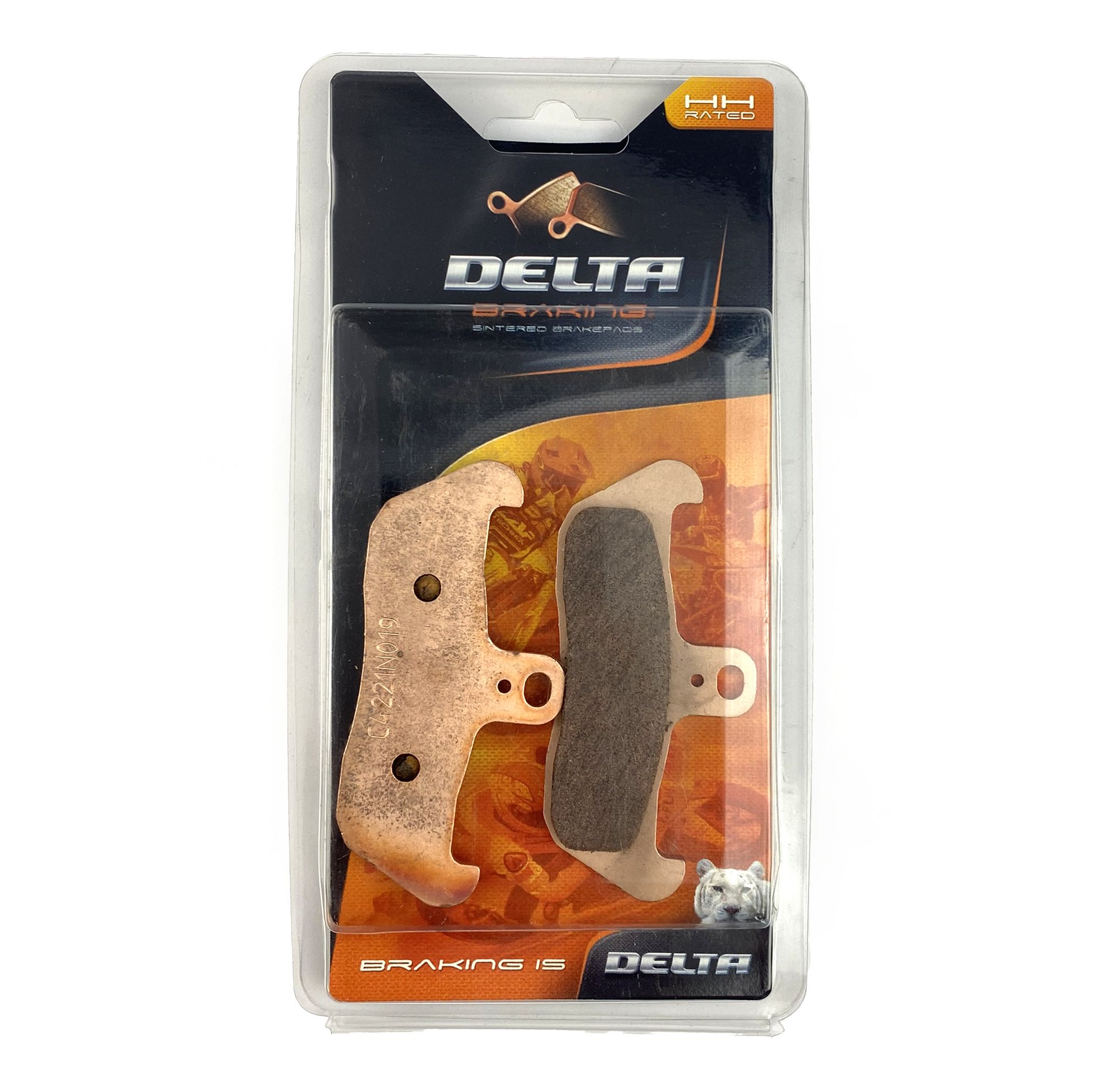 BRAKE PADS SINTERED METAL HS, DELTA MX-N HIGH FRICTION, MADE BY DELTA DB2190.OR-N - Image 3