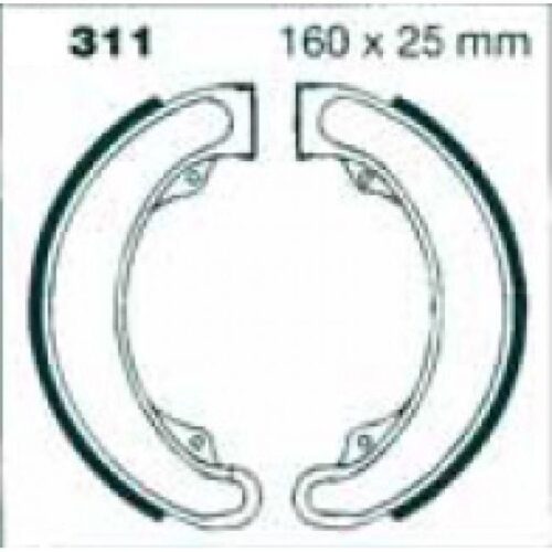 BRAKE SHOES EBC S311 H311