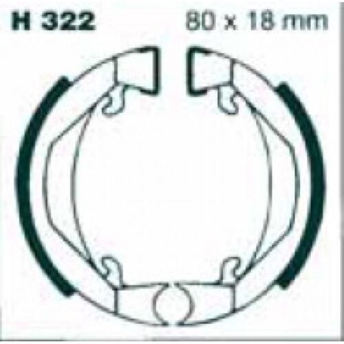 BRAKE SHOES EBC S322 H322