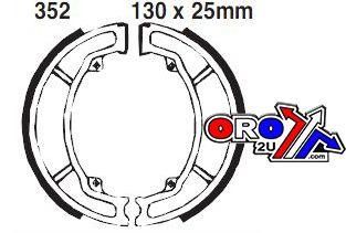 BRAKE SHOES H352 EBC, HONDA, HERO