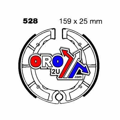 BRAKE SHOES EBC 528 Y528