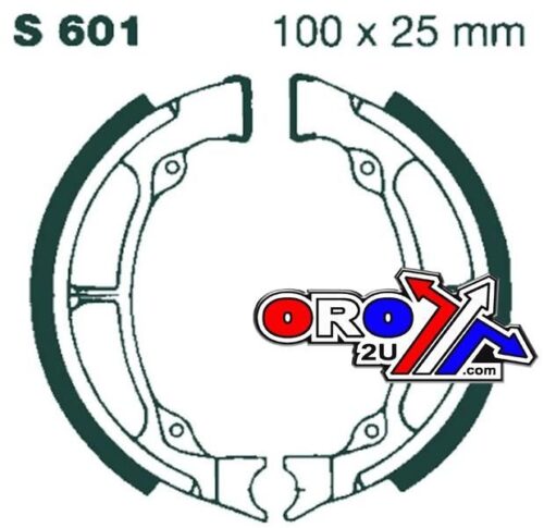 BRAKE SHOES VB322 [EBC S601], S601